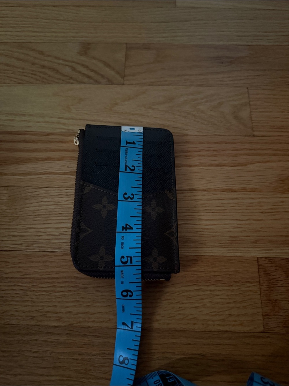 Keychain card holder wallet